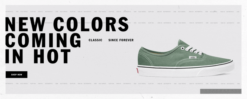 Vans colors