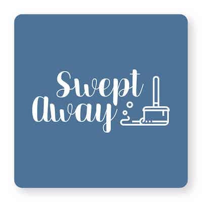 swept away cleaning logo