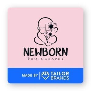 newborn photography logo