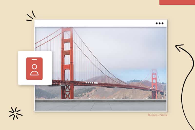 The Golden Gate bridge in California