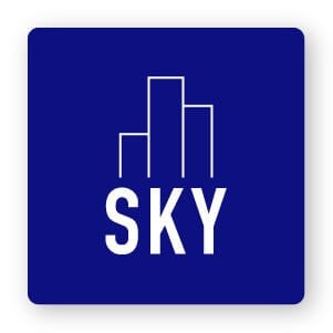 Minimalist construction logo