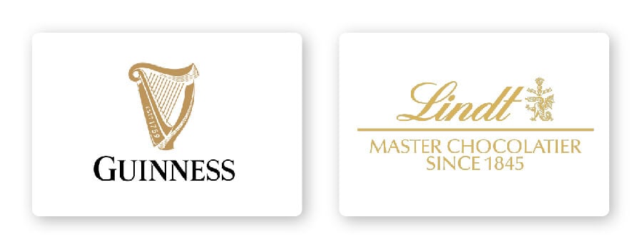 gold logos
