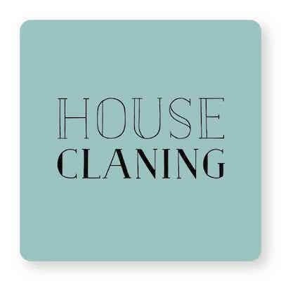 house cleaning logo