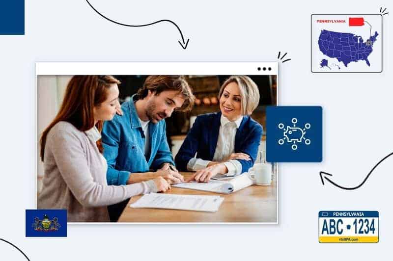 Small business owners talking around a table