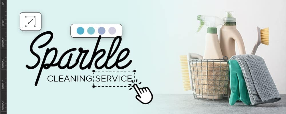 cleaning logo example