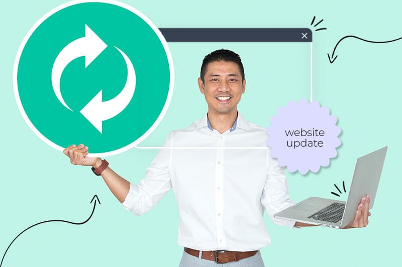 Update your website