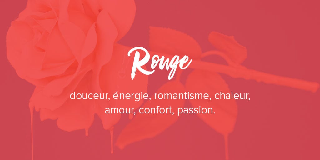 Signification de couleur rouge