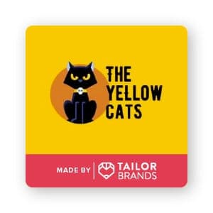 the yellow cats logo