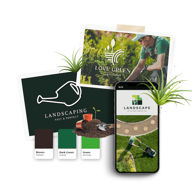 Landscaping and Lawn Care Logo Ideas