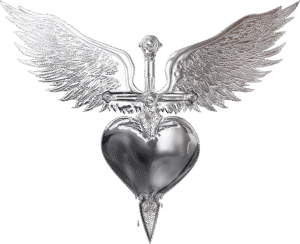 Bon Jovi logo silver