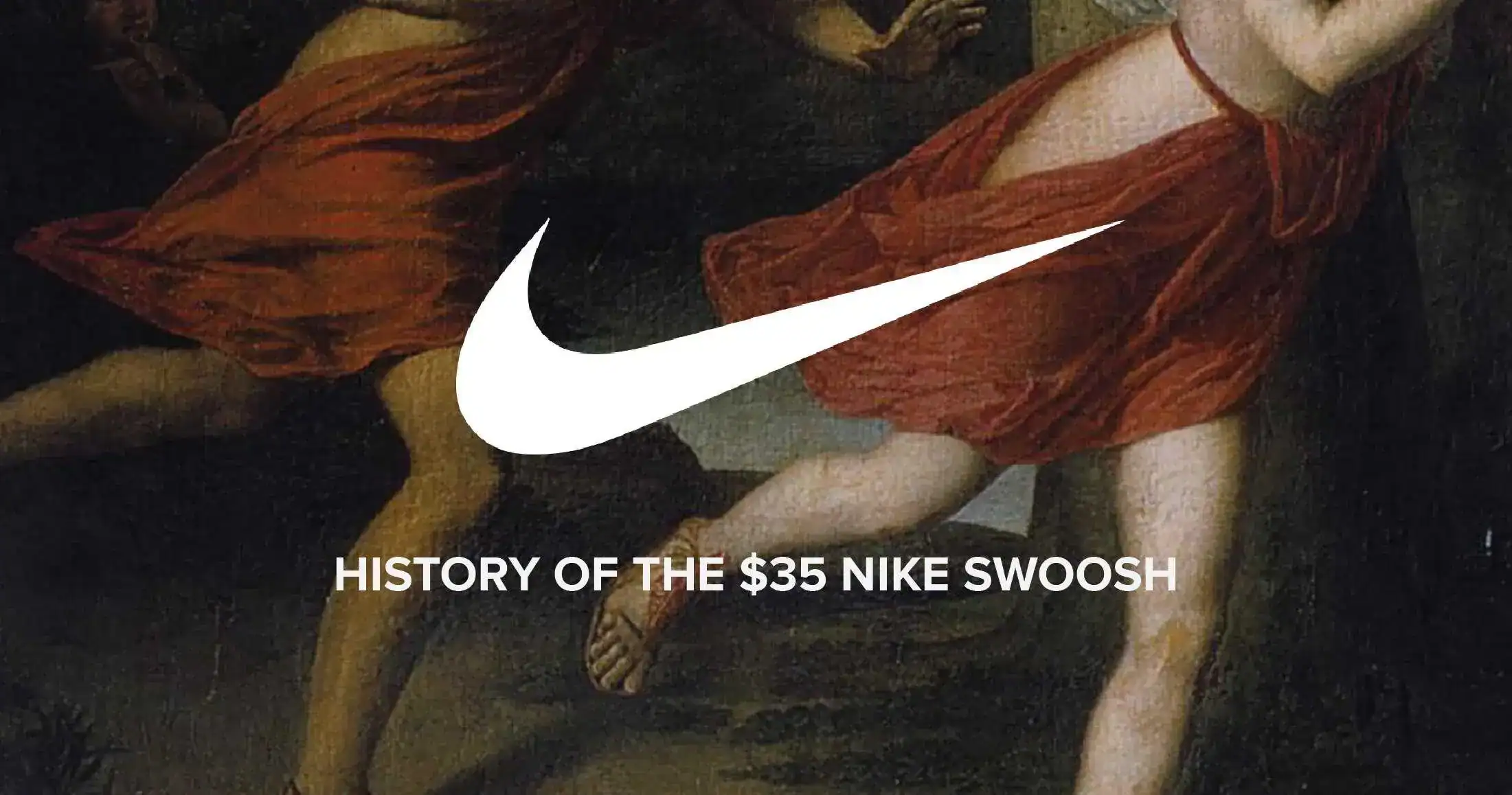 Famous Nike swoop logo