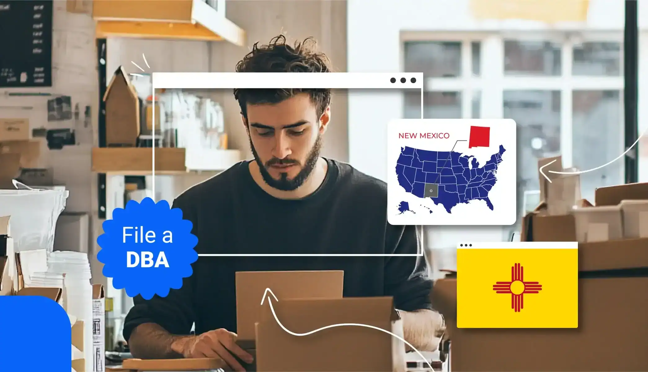 Small business owner filing for a DBA in New Mexico